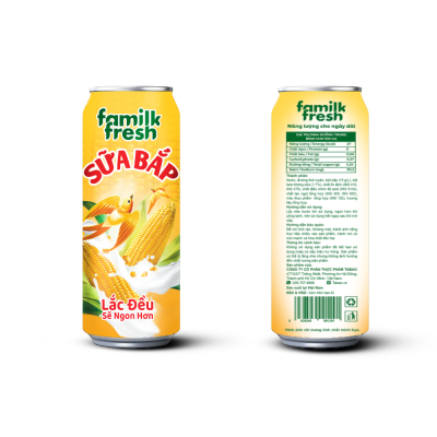 Sữa Bắp Familk Fresh - Lon 240 mL