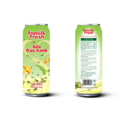 Sữa Đậu Xanh Familk Fresh - Lon 240 mL